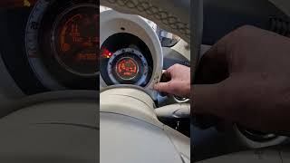 Fiat 500 passenger airbag light on fix [upl. by Anim953]