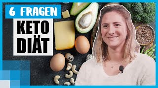 Abnehmen mit der KetoDiät 6 Fragen an eine Ernährungswissenschaftlerin 🥗 [upl. by Biegel985]