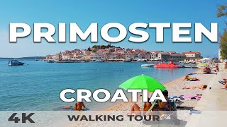 Primosten 🇭🇷 Croatia Walking Tour 4K 60FPS – Explore the Stunning Adriatic Town [upl. by Gove]