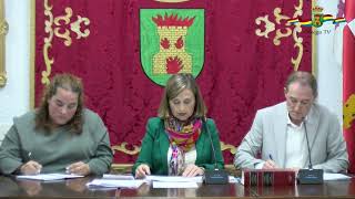 Pleno Ordinario del Ayuntamiento de Ólvega  Octubre 2024 [upl. by Rosella226]