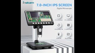 Inskam HighDefinition Digital Microscope [upl. by Ttcos156]