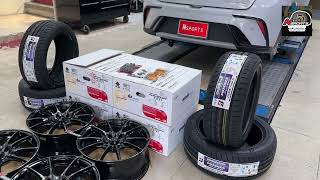 BYD Dolphin เปลี่ยนล้อ Weds SA25R 17” ล้อแท้ญีปุ่นโปร 29000 ไม่รวมยางเพิ่ม ยาง BS RE004 [upl. by Lletnahs]