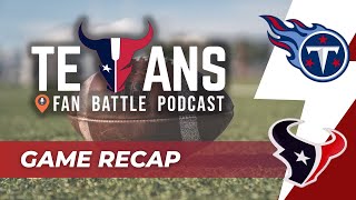 Texans vs Titans game recap [upl. by Kihtrak]