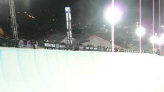 Winter XGames 2009 13  Kevin Pierce Halfpipe [upl. by Erdreid]