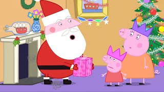 Peppa Pig Nederlands  ❄️ Bezoek van de Kerstman 🎅  Tekenfilms voor kinderen [upl. by Akcebar450]