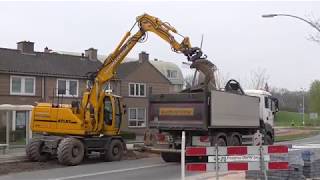 bouw parkeergarage station Wijchen deel 68  vernieuwing bushaltes 1 [upl. by Eisseb21]