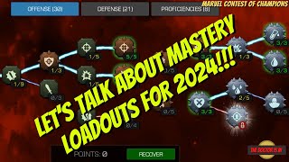 The Best MCOC Mastery Builds and Loadouts For 2024 [upl. by Biles]