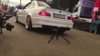 BMW E46 330ci straight pipe [upl. by Lazes]