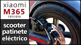 Xiaomi M365  Patinete  Scooter eléctrico [upl. by Ydok]