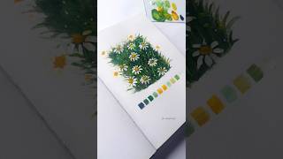 Daisy flowers 🌼✨️ artaestethic creative like subscribe share shorts satisfying drawing [upl. by Ailed144]