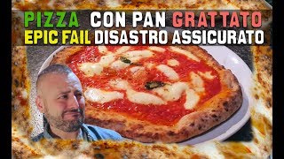 Pizza disastrosa con pan grattato epic fail assicurato [upl. by Adnala]