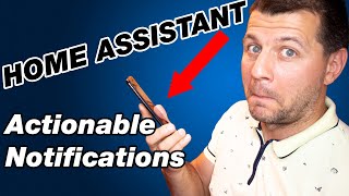 Home Assistant Actionable Notifications with Companion App for iOS [upl. by Godfrey926]