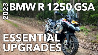 BMW R 1250 GS Adventure Essential Upgrades [upl. by Kassey]