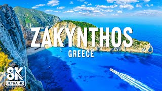 Zakynthos 8K UHD  Discover The Stunning Views Of Greeces Most Beautiful Beach [upl. by Pliner]