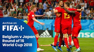 Full Match Belgium v Japan 2018 FIFA World Cup [upl. by Bacchus160]