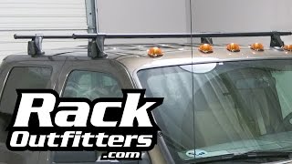 Ford F250 Super Crew Yakima Q Tower Round Bar Roof Rack 0814 by Rack Outfitters [upl. by Ardied]