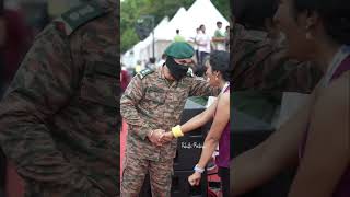 🫰 rishi sir fan girl moment 🥹india army shorts viralvideo [upl. by Grinnell]