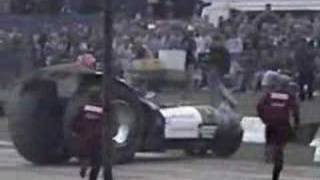 Tractor Pulling Iwan 1996 Crash [upl. by Erastes]