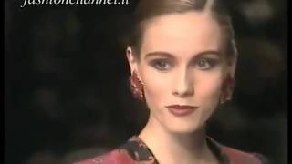 quotJean Louis Scherrerquot Autumn Winter 1991 1992 Paris 3 of 4 Pret a Porter Woman by FashionChannel [upl. by Thibaut696]