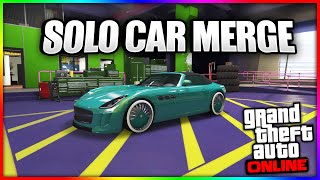 SOLO GTA 5 CAR MERGE GLITCH F1BENNYS MERGE GLITCH ALL CONSOLES [upl. by Anel719]