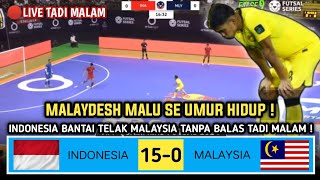 🔴MALUNYA SAMPAI UBUNUBUN SEMALAM  INDONESIA 15 VS MALAYDESH 0  AFC FUTSAL CHAPIONSSHIP 2024 [upl. by Bred]