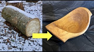 The Ultimate ASMR Bowl Carving Video  No Music or Talking [upl. by Hilde]