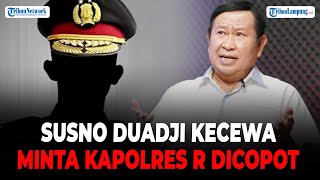 Susno Duadji Minta Kapolres Inisial R pada Kasus Vina Dicopot Saya Kecewa [upl. by Mac]