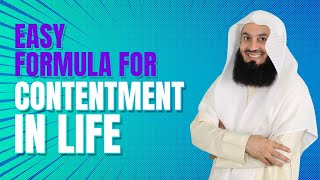 Easy Formula for Contentment in Life  Mufti Menk [upl. by Kealey156]