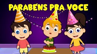 Parabéns pra voce  Música Infantil  Canções Populares [upl. by Sorazal]