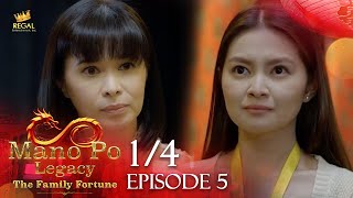 MANO PO LEGACY The Family Fortune  Episode 5 14  Regal Entertainment [upl. by Kcire37]