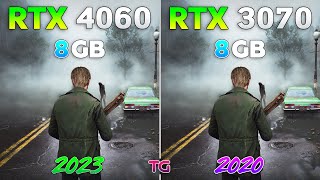 RTX 4060 vs RTX 3070  Test in New Games 2024 [upl. by Nnailuj642]