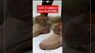 Bottes dhiver femmetendance 20242025 temu temufinds winteroutfit outfit [upl. by Oniram]