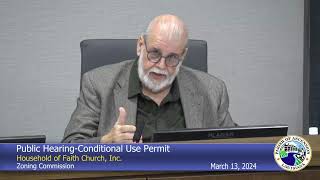 Zoning Commission  March 13 2024 [upl. by Leupold200]