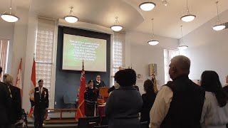 Royal Canadian Legion Branch 101 Remembrance Sunday Church Parade 2024 [upl. by Charity]