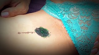 How to apply temporary tattoos step by step [upl. by Nahn]