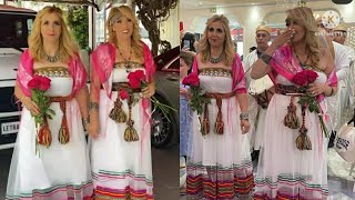 Défilé de mode de robe KABYLE à Paris organisé par ghania Michel et sara  robes KABYLE luxe 2022 [upl. by Ymij]