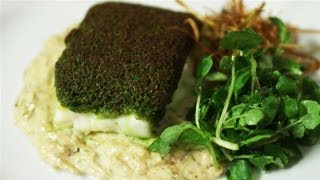 How To Make Herb Encrusted Cod With Creamed Fennel And Crispy Leeks Simply Gourmet [upl. by Harbison]