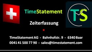 Arbeitszeiterfassung  Leistungserfassung einfach mit TimeStatement [upl. by Krystalle]