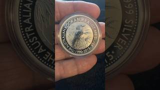 SILVER AUSTRALIAN KOOKABURRA 2015 coin silvercoins perthmint kookaburra stacker gold [upl. by Maggee132]