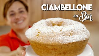 CIAMBELLONE DEL BAR ☕️ Ricetta Facile  Fatto in Casa da Benedetta [upl. by Lancelot]