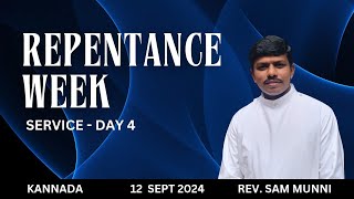 Repentance Week Service  12th September 2024  UBM Church Marol [upl. by Aicsila]