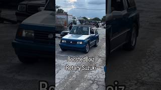 BoostedBoiz rolling into 7s Day in their 13b Suzuki Sidekick [upl. by Iddo]