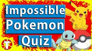 Impossible Pokemon Quiz  Pokemon Anagram Quiz  Pokemon [upl. by Antrim444]