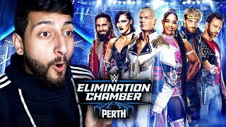 Revealed  WWE Elimination Chamber 2024 Full Match Card 🤯 [upl. by Gitt]