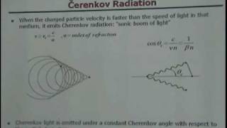 Particle Physics Cherenkov Radiation [upl. by Flannery]