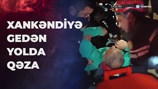 SON DƏQİQƏ  PFL əməkdaşları Xankəndiyə gedən yolda qəzaya düşdü [upl. by Wetzell645]