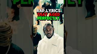 Rap Lyrics That Aged PERFECTLY rap hiphop kendricklamar jcole drake eminem tylerthecreator [upl. by Latsyrcal]