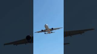 Allegiant Air Airbus 319 landing at Las Vegas N318NV shorts planespotting [upl. by Aleuname]