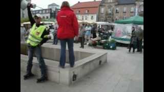 unbefrister Streik hat am WernerForßmann Krankenhaus in Eberswalde begonnen [upl. by Prasad]