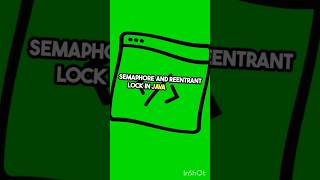 Semaphore amp Reentrant Lock in java programming trending shorts threads beginners interview [upl. by Akimert38]